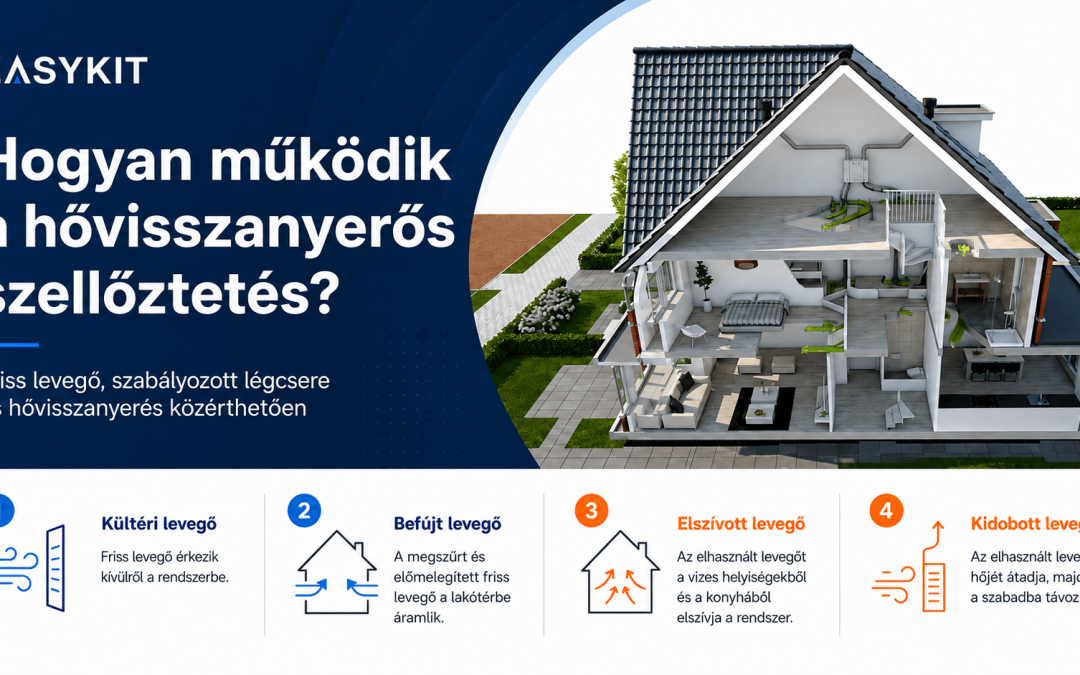 Hogyan működik a hővisszanyerős szellőztetés?